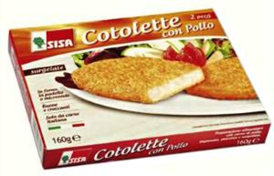 Immagine di SISA COTOLETTE CON POLLO GR.80 X 2