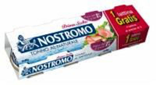 Immagine di NOSTROMO TONNO AL NATURALE GR.80 X 3+1