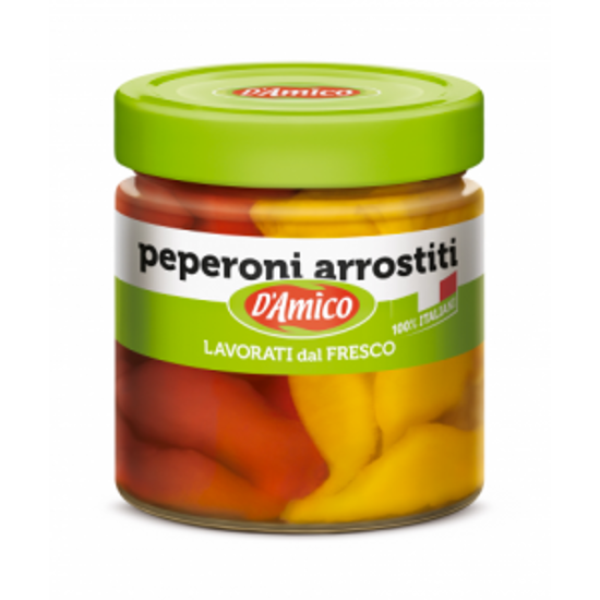 Immagine di D'AMICO PEPERONI ARROSTITI GR.400