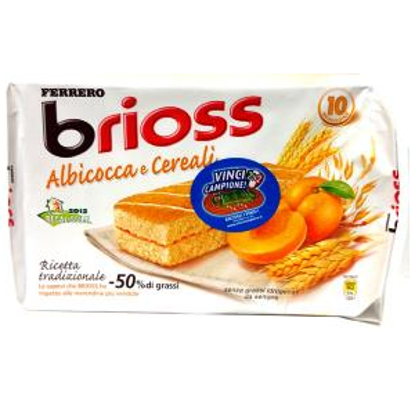 Immagine di FERRERO BRIOSS ALBICOCCA/CEREALI X 10
