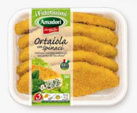 Immagine di AMADORI ORTAIOLE CON SPINACI X 5