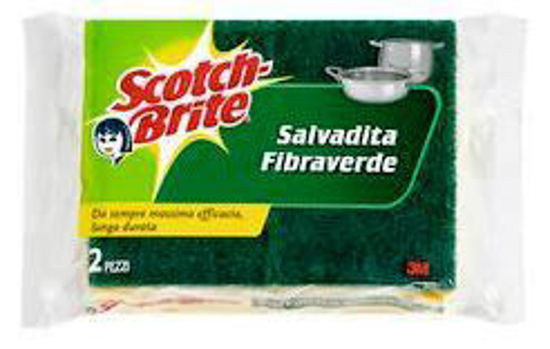 Immagine di SCOTCH BRITE SPUGNA SALVADITA PZ.2