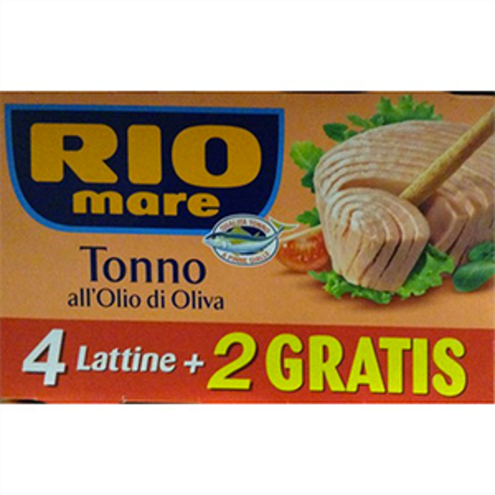 Immagine di RIO MARE TONNO G.80 PZ.4+2 OLIO DI OLIVA