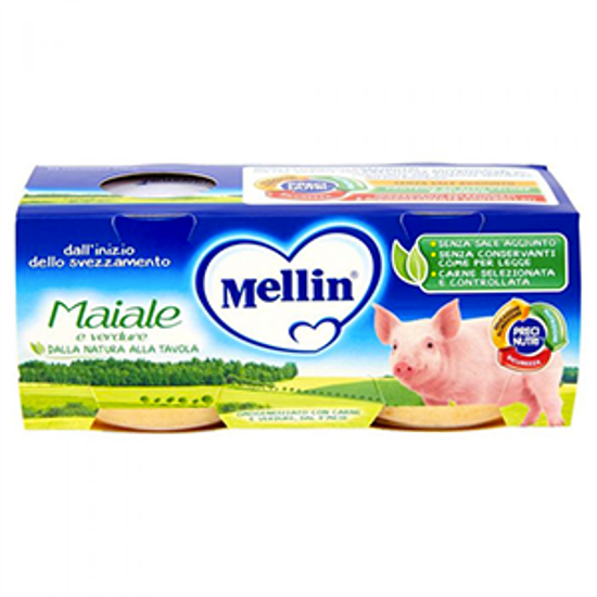 Immagine di MELLIN OMOGENIZZATO G.80X2 MAIALE