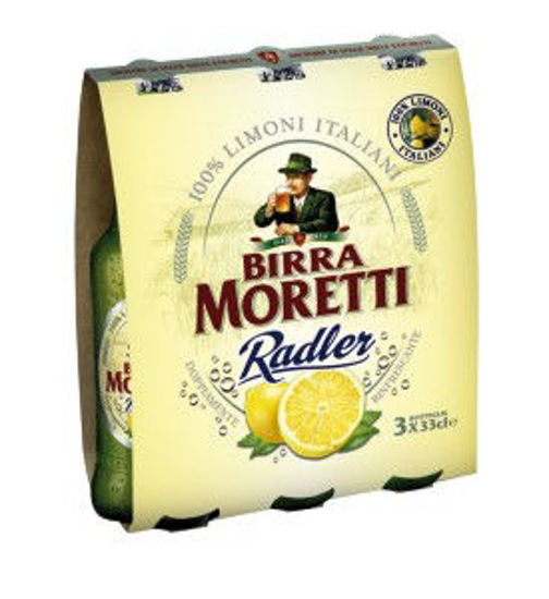 Immagine di BIRRA MORETTI RADLER AL LIMONE CL.33 X 3