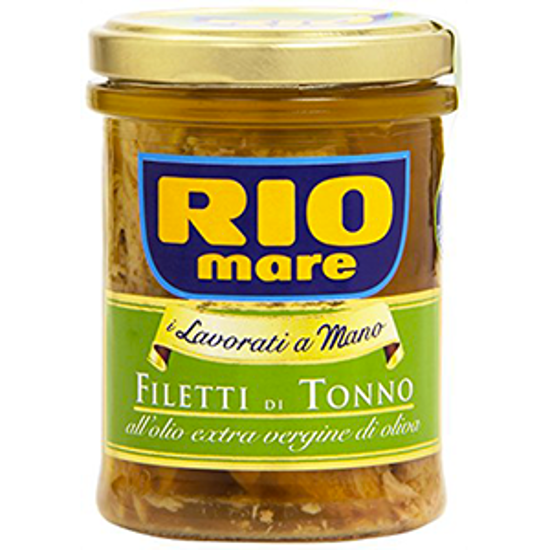 Immagine di RIO MARE FILETTI TONNO VETRO G.180 OLIO E.VERGINE