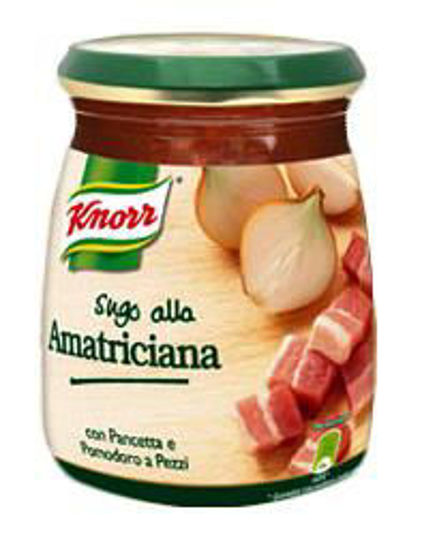Immagine di KNORR SUGO RICETTATO ALLA AMATRICIANA GR.250
