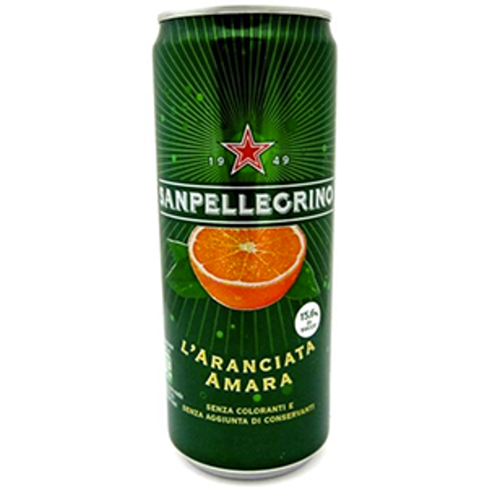 Immagine di SAN PELLEGRINO ARANCIATA LATTINA CL.33 AMARA