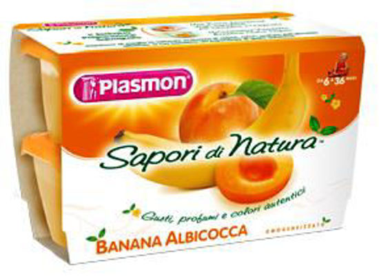 Immagine di PLASMON SAPORI DI NATURA ALBICOCCA/BANANA GR.100 X 4