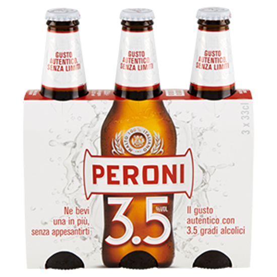 Immagine di PERONI 3,5[ BIRRA CL.33X3