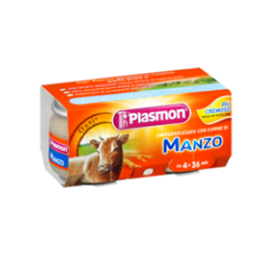 Immagine di PLASMON OMOGENEIZZATO MANZO GR.80 X 2