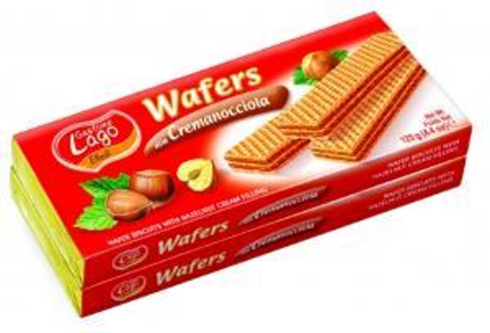 Immagine di ELLEDI WAFER NOCCIOLA PACCO DOPPIO GR.125 X 2
