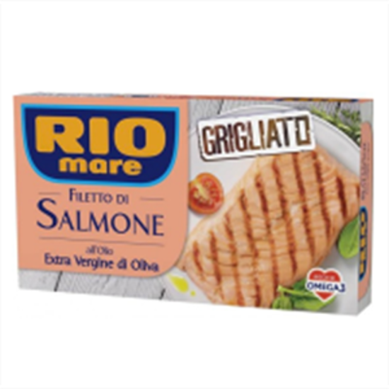 Immagine di RIO MARE SALMONE GRIGLIATO OLIO E.V.GR.125