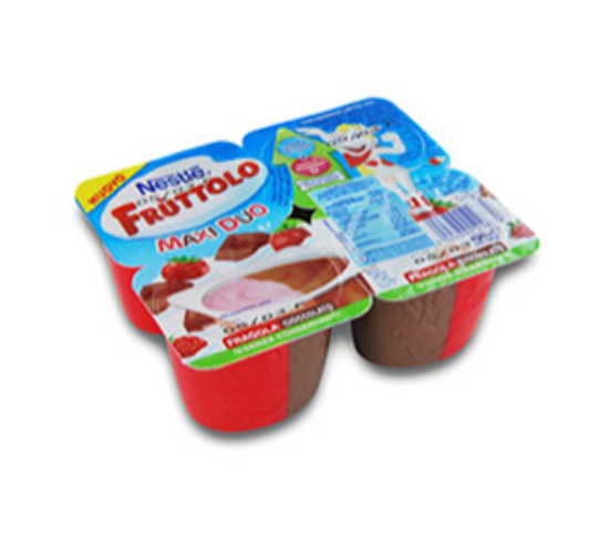 Immagine di FRUTTOLO MAXI DUO FRAGOLA/CIOCC GR.100 X 4