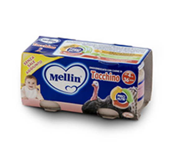 Immagine di MELLIN OMOGENEIZZATO TACCHINO GR.80 X 2