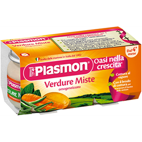 Immagine di PLASMON OMOGENIZZATO G.80X2 VERDURE MISTE