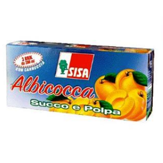 Immagine di SISA SUCCO ALBICOCCA ML.200 X 3