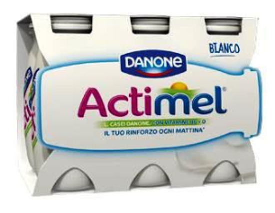 Immagine di DANONE ACTIMEL BIANCO GR.100 X 6