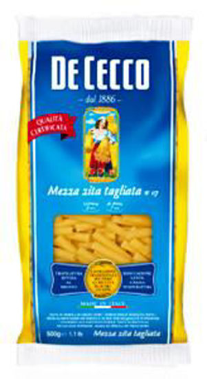 Immagine di DE CECCO MEZZA ZITA TAGLIATA N.117 GR.500
