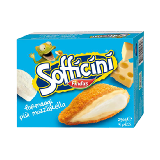 Immagine di FINDUS SOFFICINI FORMAGGIO PIÙ MOZZARELLA X 4 GR.250