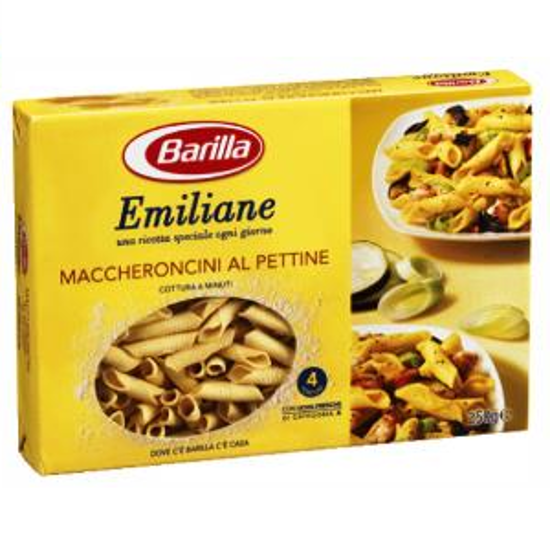 Immagine di BARILLA EMILIANE MACCHERONCINI AL PETTINE GR.250