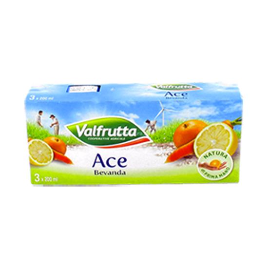 SpesaRecord.it. VALFRUTTA SUCCO A.C.E ML.200 X 3