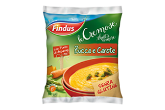 Immagine di FINDUS LE CREMOSE ZUCCA/CAROTE GR.600