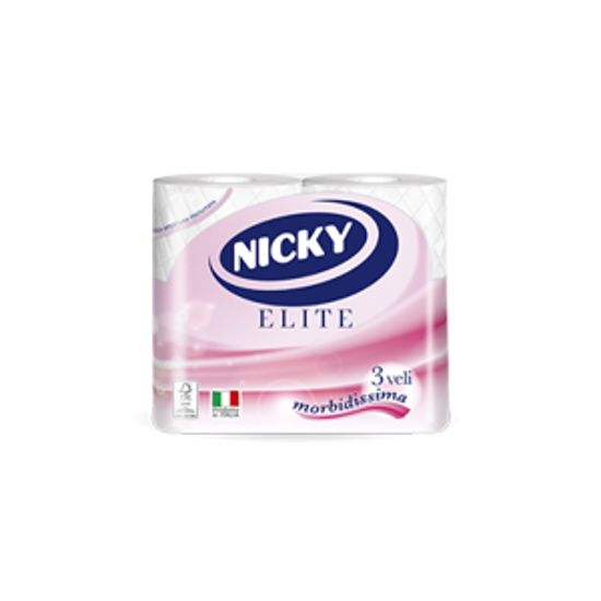 Immagine di NICKY ELITE CARTA IGIEN.3V.4MAXIROT