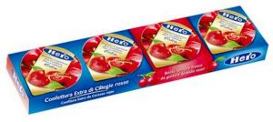 Immagine di HERO CONFETTURA CILIEGIE ROSSE POKER GR.25 X 4