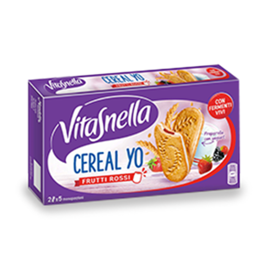 Immagine di VITASNELLA CEREAL YO G.253 FRUTTI ROSSI