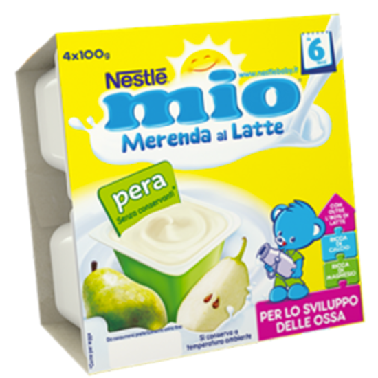 Immagine di MIO MERENDA LATTE BANANA GR.100X4