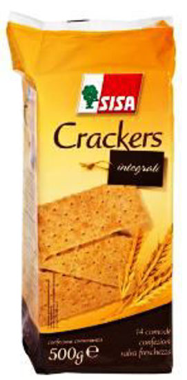 Immagine di SISA CRACKERS INTEGRALI GR.500