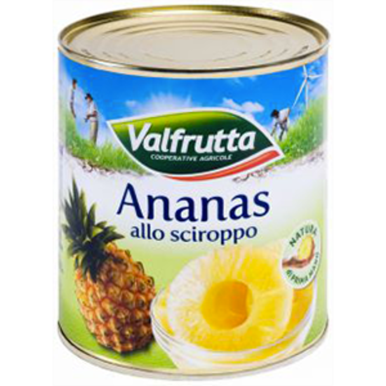 Immagine di VALFRUTTA ANANAS 8 FETTE G.836