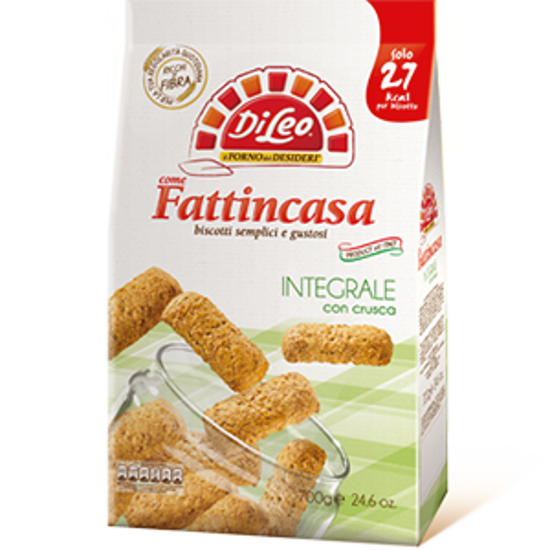Immagine di DI LEO FATTINCASA ALL'OLIO DI MAIS INTEGRALI CON CRUSCA GR.700
