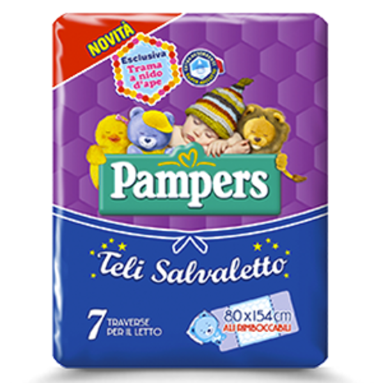 Immagine di PAMPERS TRAVERSA SALVALETTO X7PZ.