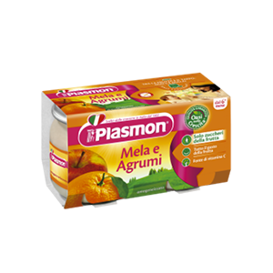 Immagine di PLASMON OMOGENIZZATO G.104X2 MELA&AGRUMI