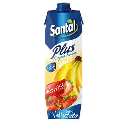 Immagine di SANTAL SUCCO PLUS FRAGOLA/BANANA LT.1