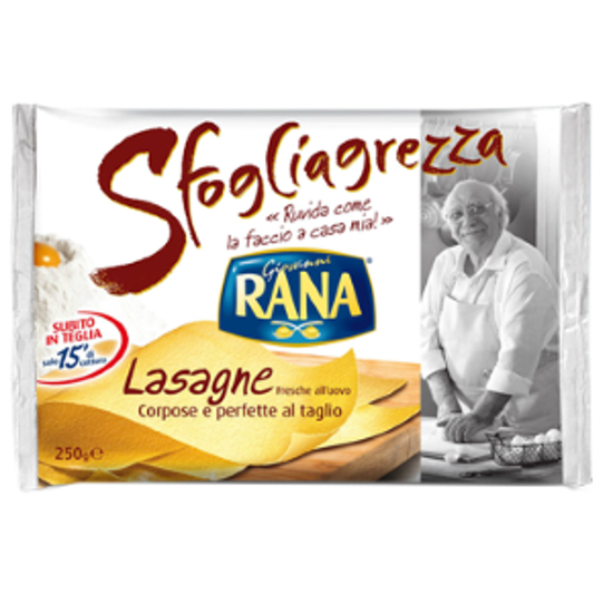 Immagine di RANA LASAGNE SFOGLIAG. UOVO GR.250
