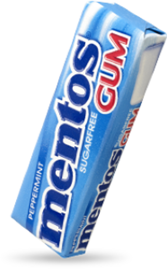 Immagine di MENTOS GUM PEPPERMINT STICK