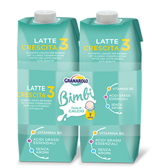 Immagine di GRANAROLO LATTE CRESCITA 3 ML.500X2