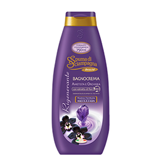 Immagine di SPUMA DI SCIAMP.BAGNO AMETISTA E ORCHIDEA 750 ML