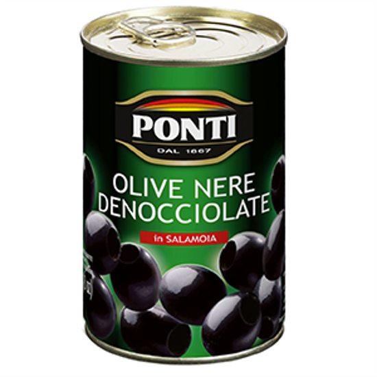 Immagine di PONTI OLIVE NERE LATTA G.500