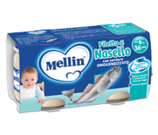 Immagine di MELLIN OMOGENEIZZATO NASELLO GR.80 X 2