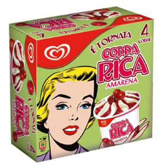 Immagine di ALGIDA COPPA RICA AMARENA X 4