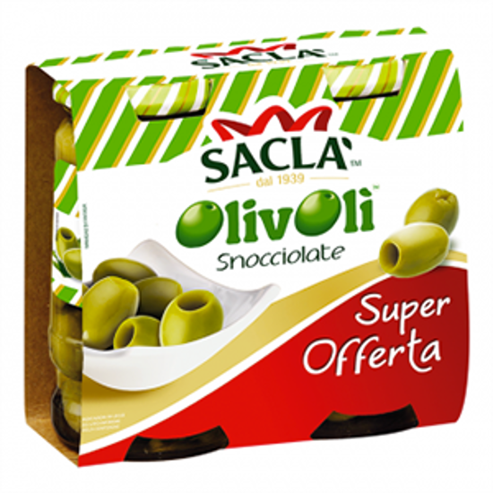 Immagine di SACLA' OLIVE BIO DUO GR.185X2