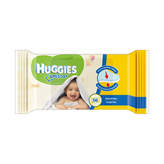 Immagine di HUGGIES UNI SALVIETTE BABY 56 PZ.
