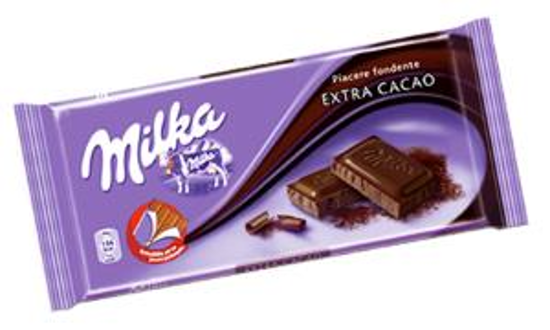 Immagine di MILKA TAVOLETTA FONDENTE GR.100