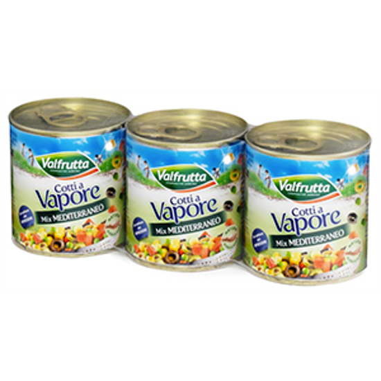 Immagine di VALFRUTTA GRANMIX MEDITERRANEO G.150X3 C/VAPORE