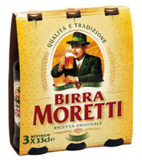 Immagine di BIRRA MORETTI CL.33 X 3