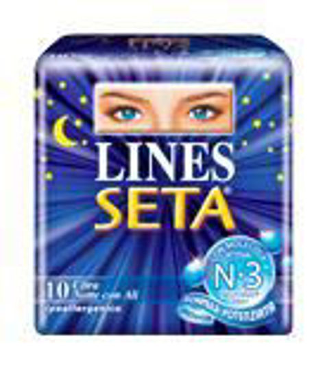 Immagine di LINES SETA ULTRA CON ALI NOTTE X 10